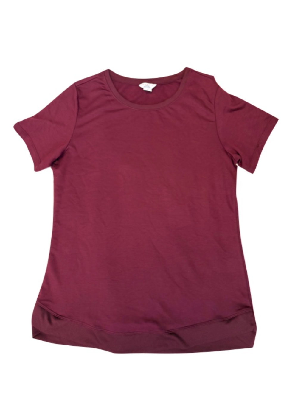 2/$29 Danskin Women's Tulip Hem Tunic Short Sleeve Shirt size Medium